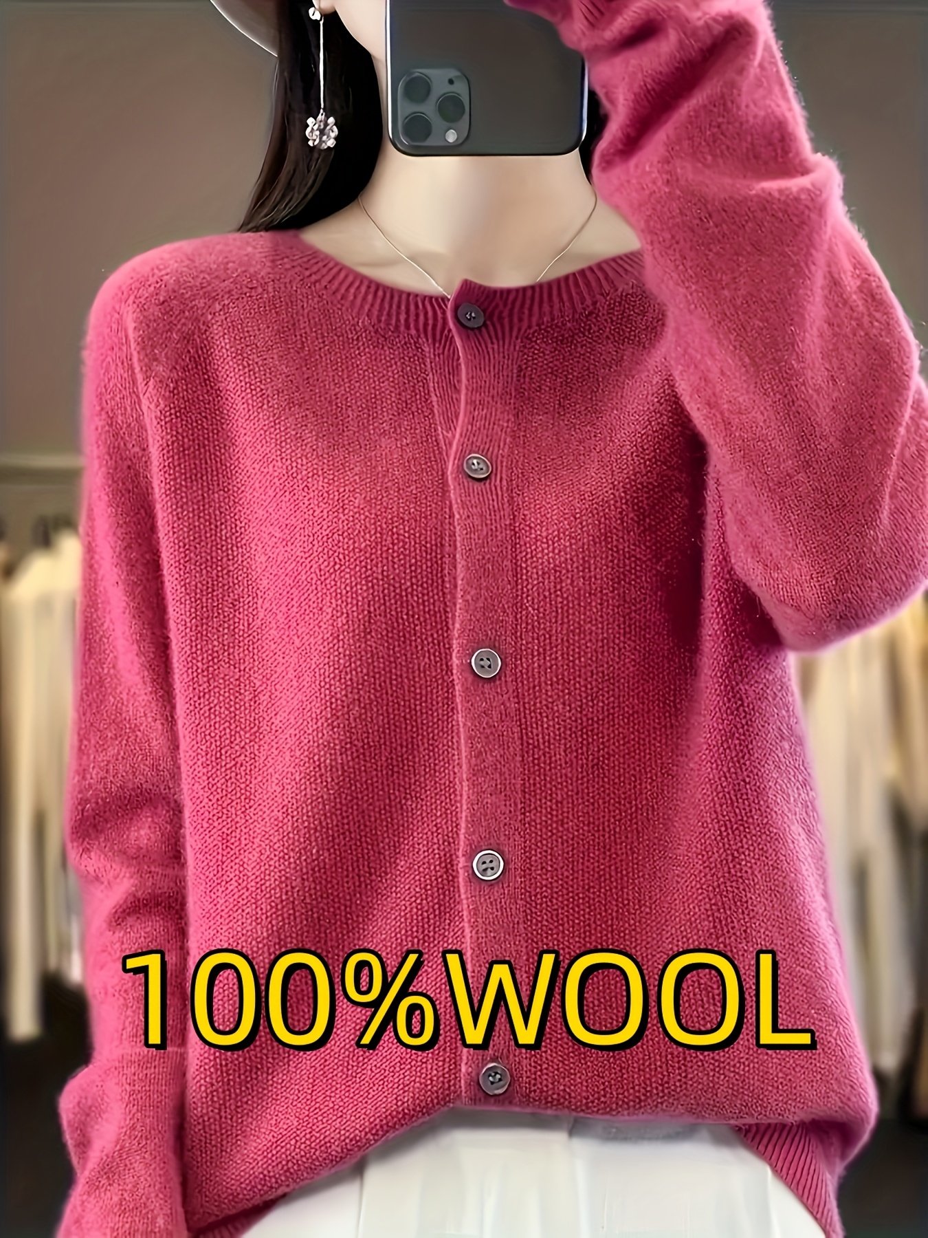 Luxury Wool Cardigan: Unmatched Warmth and Elegance - Image 4