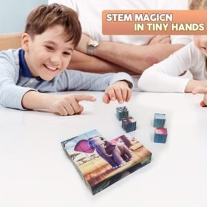 مكعبات YOUGOOD المغناطيسية: عالم الحيوانات بين يدي طفلك!