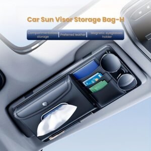 وداعاً للفوضى، أهلاً بالأناقة: منظم حاجب الشمس الذكي لسيارتك!