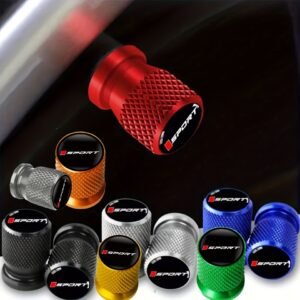 أغطية صمامات العجلات الألومنيوم الفاخرة: أناقة رياضية وحماية فائقة