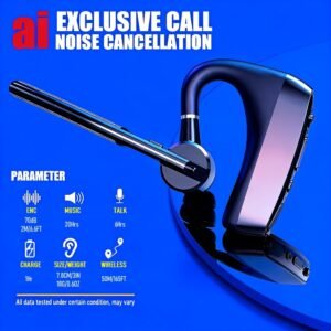 טכנולוגיית סאונד שחור: אוזניית דיבורית אלחוטית לצלילות מדהימה