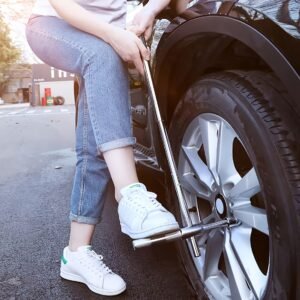 4-in-1 Integrated Wheel Wrench: Your Power to Master the Road!