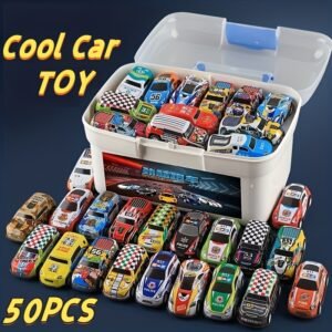 هدية الأحلام للأبطال الصغار: 50 سيارة سباق في صندوق واحد!