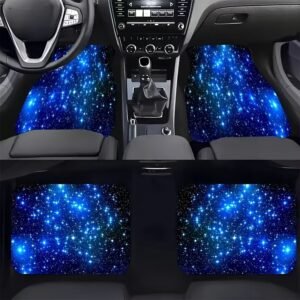 Blue Stars Under Your Feet: Unrivaled Luxury & Protection for Your Car!