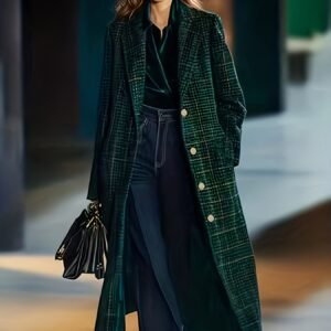 معطف المربعات الكلاسيكي: أناقة لا تزول لكل مناسبة!