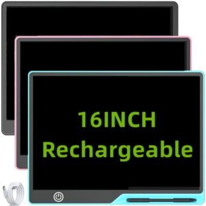 16-inch LCD Smart Writing Tablet: Limitless Creativity & Fast Charging!
