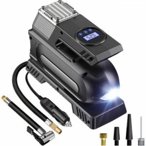 Doubled Power, Ultimate Safety: Professional Tire Inflator for Worry-Free Journeys!