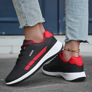 راحة لا تضاهى لكل مقاس: حذاء السنيكرز النسائي خفيف الوزن والأنيق!