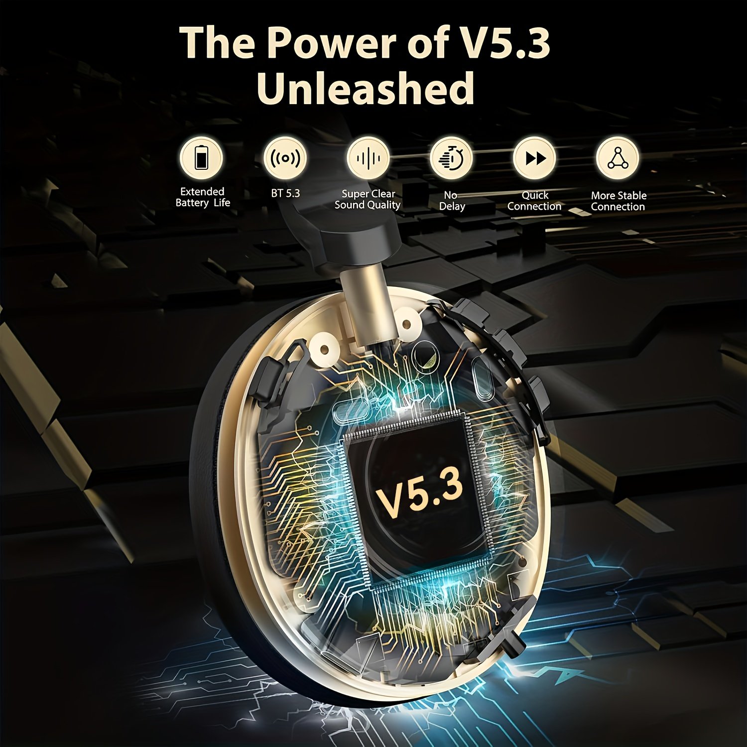 אוזניות EARBAY אלחוטיות: בן לוויה המושלם שלכם לפרודוקטיביות ללא גבולות! – תמונה 6