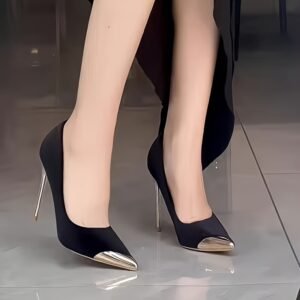Parisian Elegance in Every Step: Versatile Black High Heels