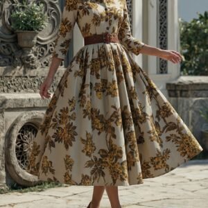 The Enchanting Floral Dress: Elegance That Tells Your Story!