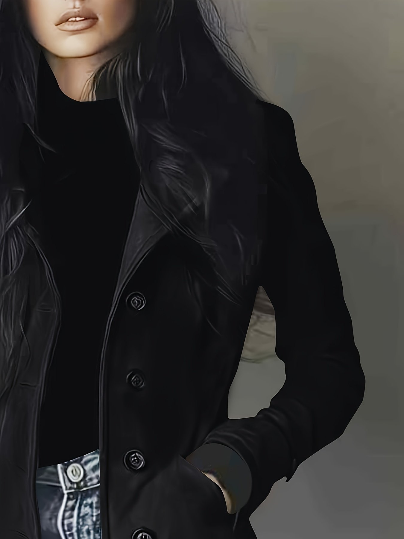 מעיל האלגנטיות הנצחית: חום ויוקרה לכל אישה – תמונה 3