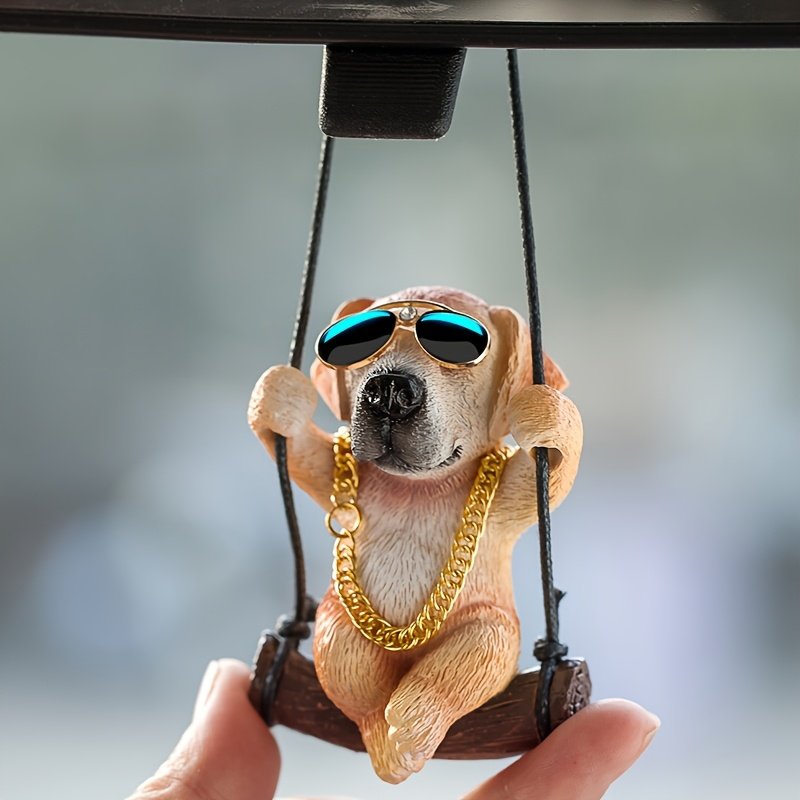 מלווה הדרך המתנדנד שלך: כלב הסטייל והמשקפיים! – תמונה 5