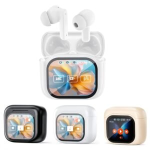 אוזניות אלחוטיות: עיצוב מראה, מסך HD וצליל ללא גבולות!