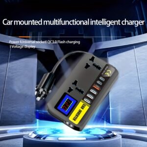 Mobile Power Hub for Your Car: Charge Smart & Fast!