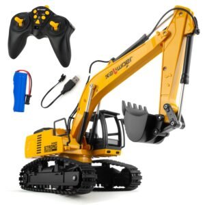 אדון האתר: מחפר RC עם פרטים מציאותיים וביצועים יוצאי דופן!