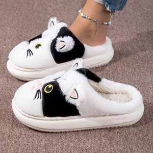 نعال القطة المخملية: دفء وأناقة لكل خطوة!