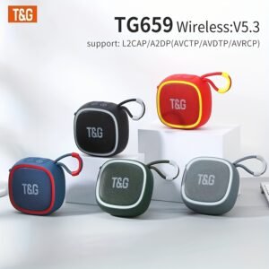 Limitless Sound Freedom: The TG659 Portable Wireless Speaker!