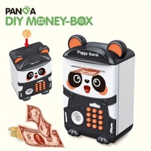 קופת חיסכון פנדה חכמה: הבנק הסודי של ילדכם עם טביעת אצבע ומנעול דיגיטלי!