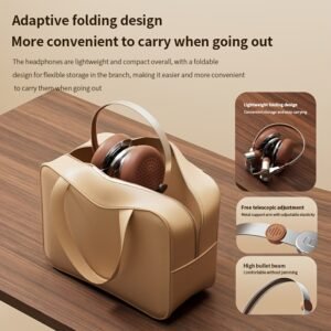 فخامة الصوت المتحرر: سماعات كلاسيكية لاسلكية قابلة للطي