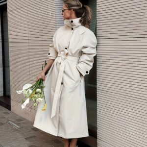 معطف الخندق الفينتاج: أناقة عصرية لا مثيل لها