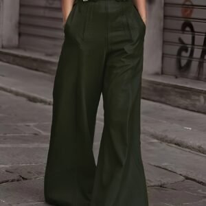 بنطال الجلد الصناعي الفاخر: أناقة عصرية بلمسة راحة