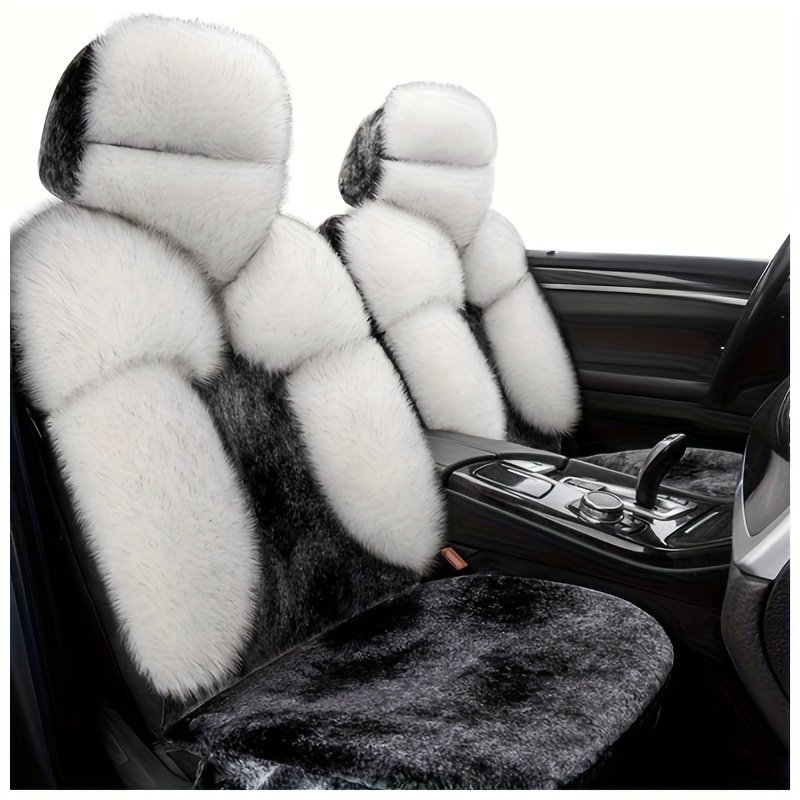 Luxury Warmth for Your Car Seat: Premium Velvet Winter Cover - Image 2