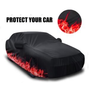 The Red Flame: Your Luxury Car's All-Season Protective Shield!