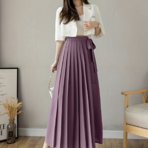 بنطلون الشيفون الواسع: أناقة الربيع والصيف بلا حدود!