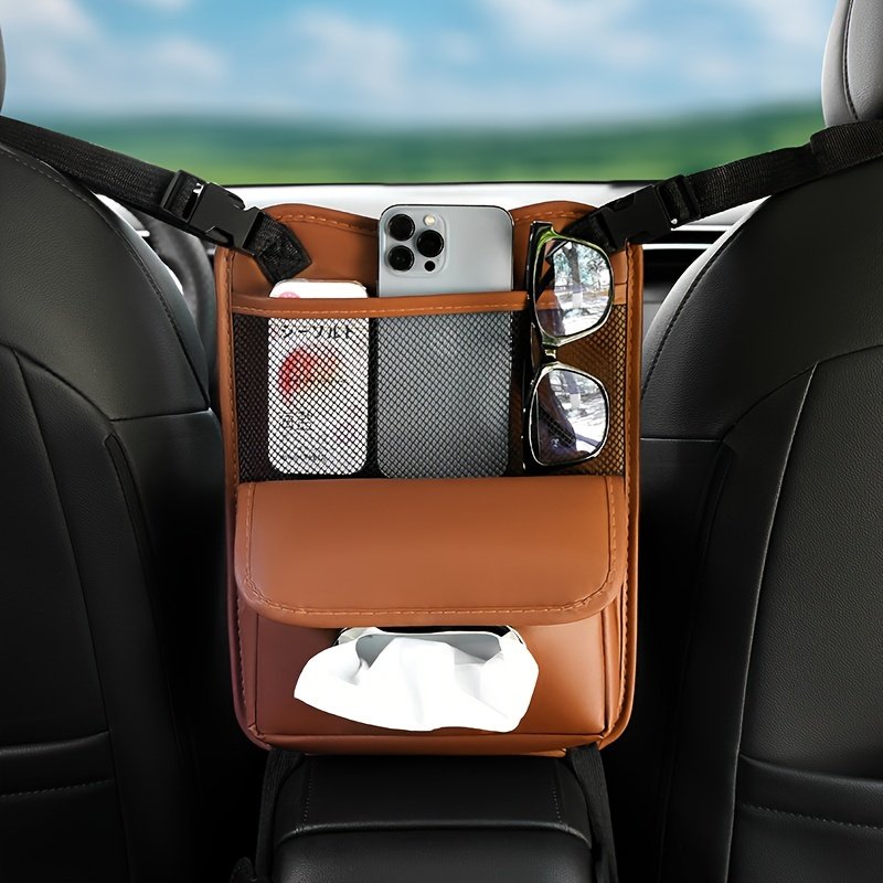 وداعاً للفوضى! منظم مقعد السيارة الفاخر والذكي. - الصورة 8