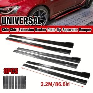 Add a Bold Sporty Touch: Multi-Stage Side Skirt Protection for Your Car!