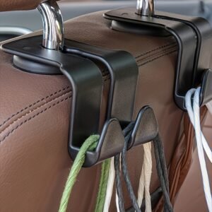 وداعاً للفوضى: مشبك السيارة المزدوج للتنظيم الذكي والأنيق!