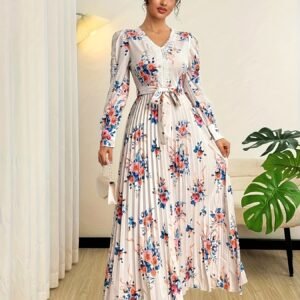 Your Enchanting Look with a Floral Touch: The All-Season Elegance Dress!