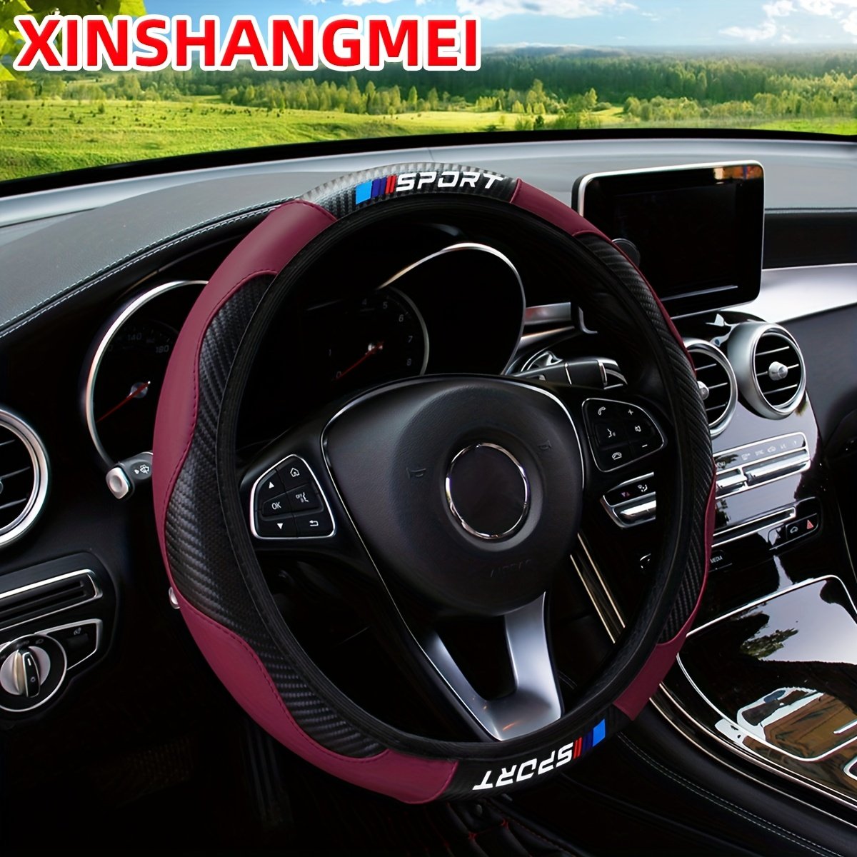 שדרגו את הנהיגה שלכם: כיסוי הגה ספורטיבי יוקרתי! – תמונה 5