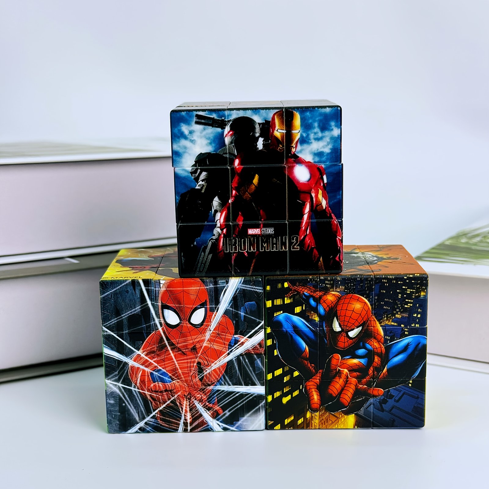 تحدي الأبطال: مكعب سبايدر-مان المغناطيسي 3×3! - الصورة 4