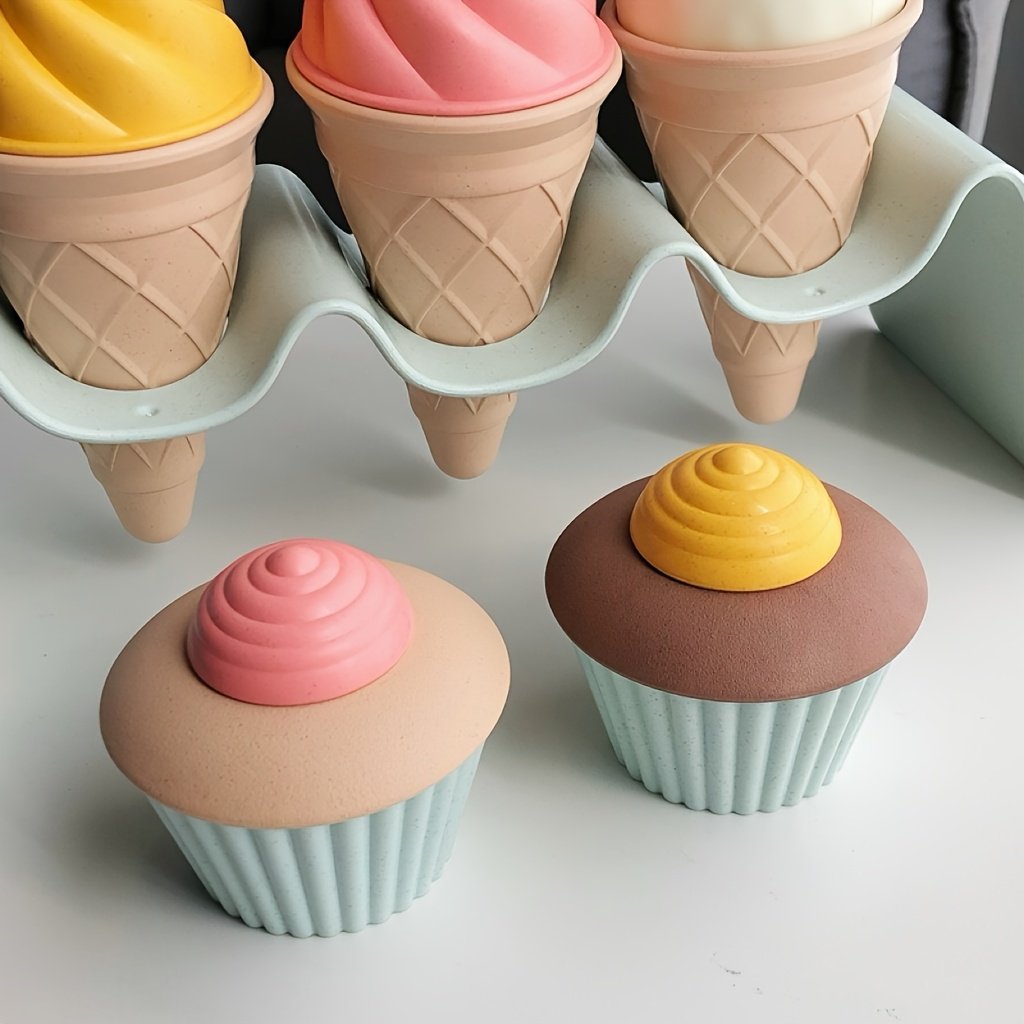 גלו את קסם הקיץ: משחקי חוף וחול בעיצוב גלידה נורדי! – תמונה 7