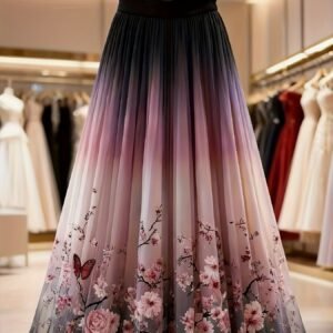 Chic Floral Skirt: A Fresh Touch of Elegance for Every Outfit