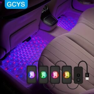 אווירת הרכב החדש שלך: תאורת RGB שרוקדת עם המוזיקה שלך!