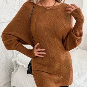 Batwing Sleeve Cardigan: Stylish Warmth and a Modern Look!