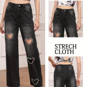 Bold Heart Jeans: Limitless Modern Elegance