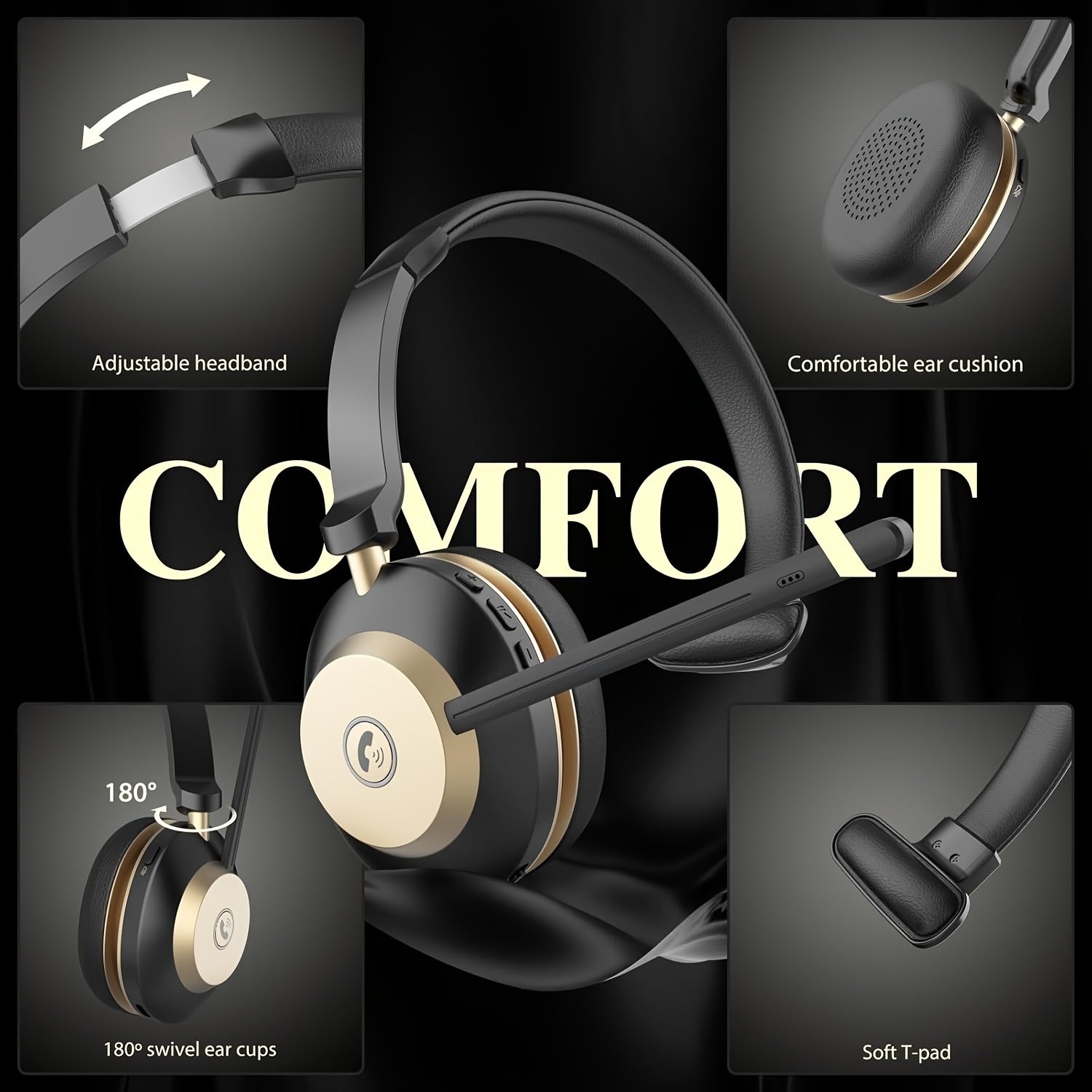 אוזניות EARBAY אלחוטיות: בן לוויה המושלם שלכם לפרודוקטיביות ללא גבולות!