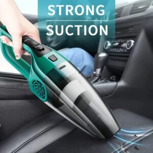 Instant Car Cleanliness: Portable Car Vacuum Cleaner with Irresistible Suction Power!