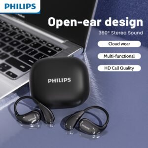 התמכרו לטוהר: אוזניות Philips אלחוטיות עם שליטת מגע ועיצוב ארגונומי