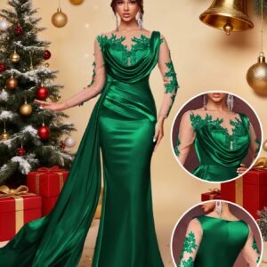 Elegant Lace Evening Dress: Shine with an Unforgettable Look