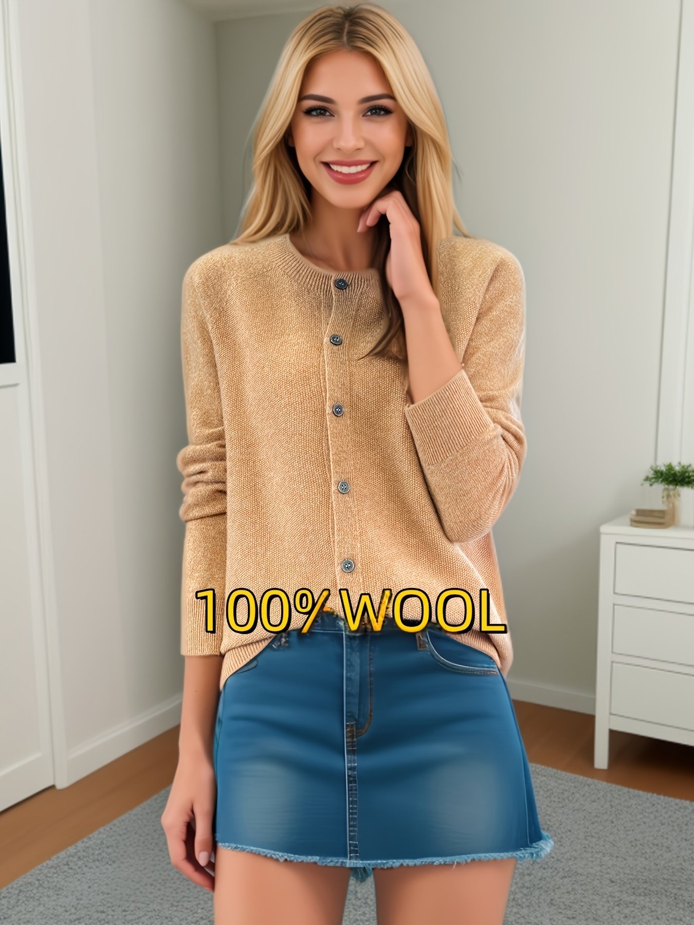 Luxury Wool Cardigan: Unmatched Warmth and Elegance - Image 5