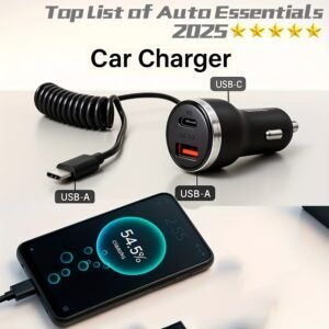 72W Ultra-Fast Car Charger: Non-Stop Charging, Worry-Free Driving!