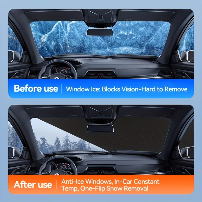 Say Goodbye to Snow & Ice Hassle: Your Perfect Winter Car Cover! - Image 10