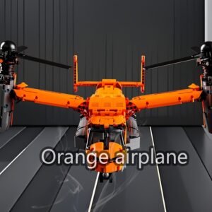 מעוף היצירה: דגם מטוס ענק עם פרטים ריאליסטיים!