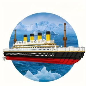 أبحر نحو الأسطورة: تحدي بناء سفينة التايتانيك!