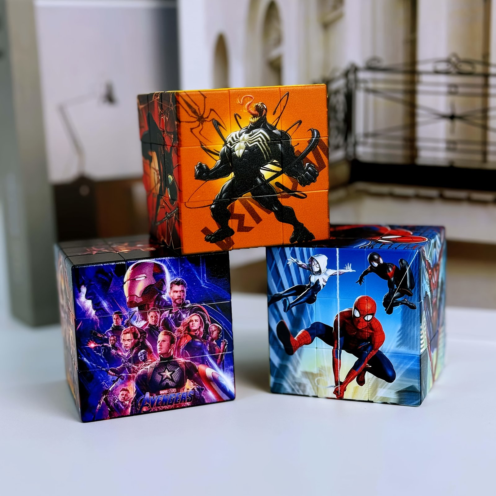 تحدي الأبطال: مكعب سبايدر-مان المغناطيسي 3×3! - الصورة 6